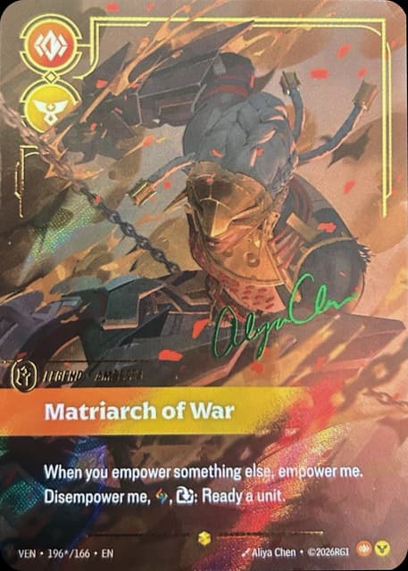 Ambessa, Matriarch of War (Signature) (VEN) #196*