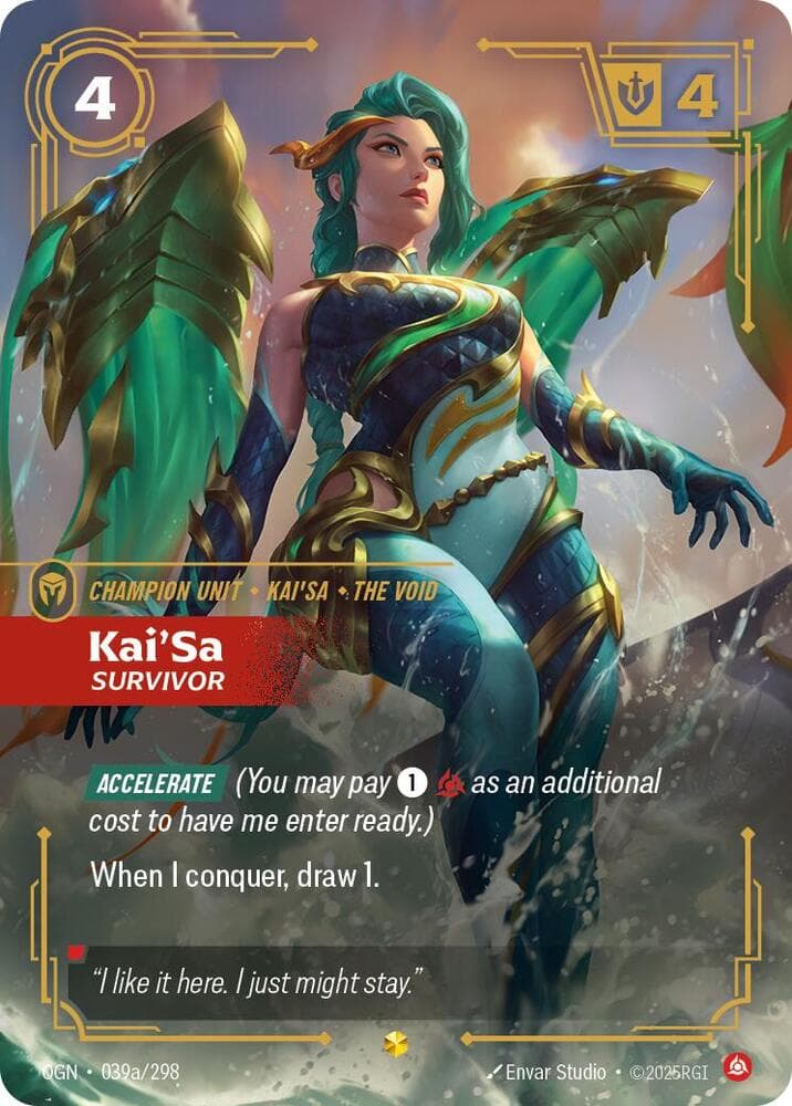 Kai'Sa Alternate Art (Origins) #039a/298