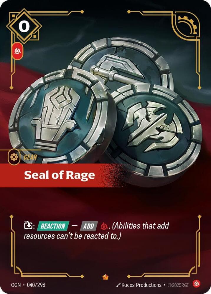 Seal of Rage (OGN) #040