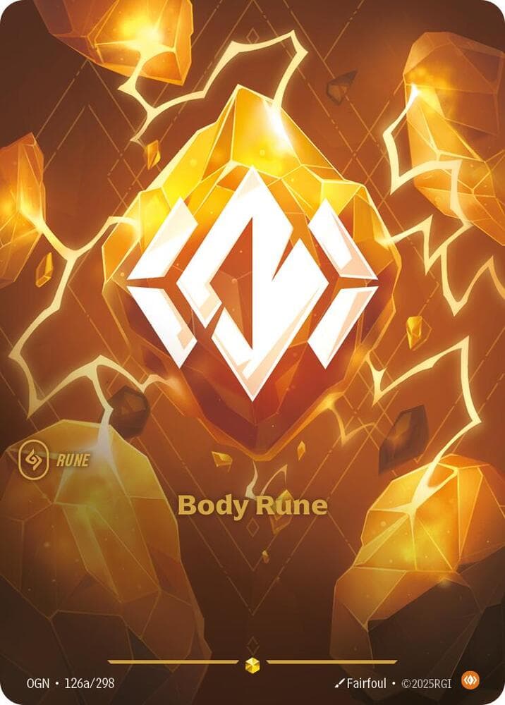 Body Rune (Alternate Art) (OGN) #126a