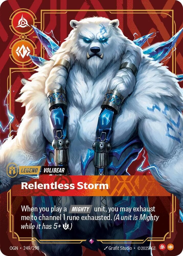 Volibear, Relentless Storm (OGN) #249