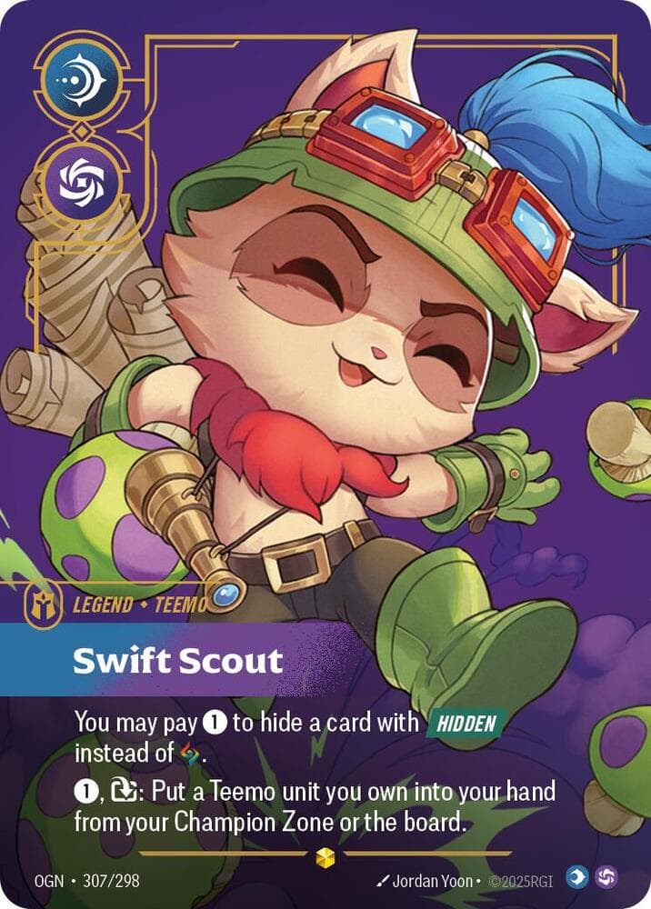 Teemo, Swift Scout (Overnumbered) (OGN) #307