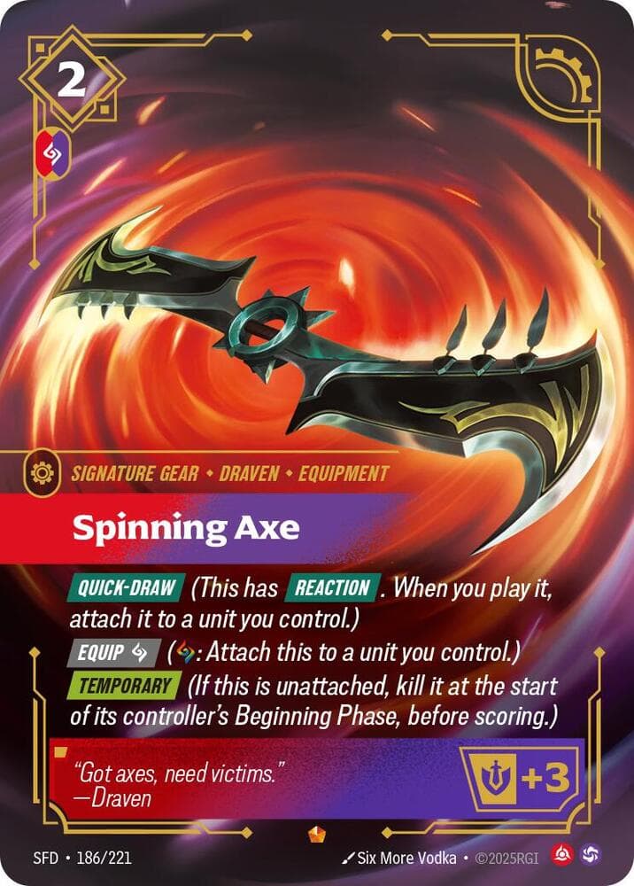 Spinning Axe (SFD) #186
