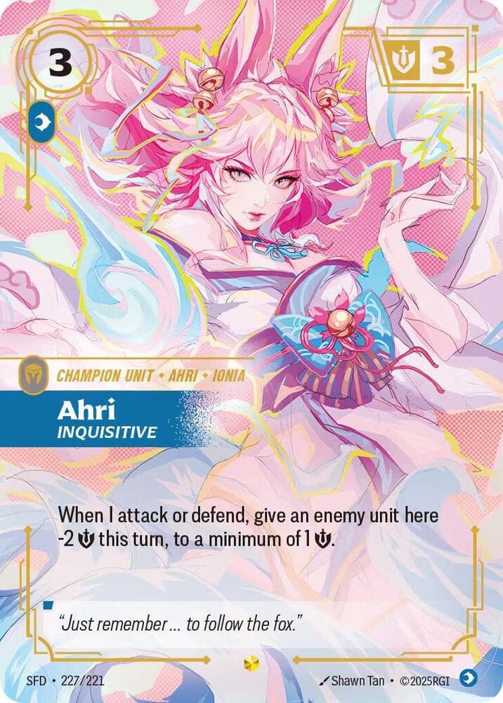 Ahri, Inquisitive (Overnumbered) (SFD) #227