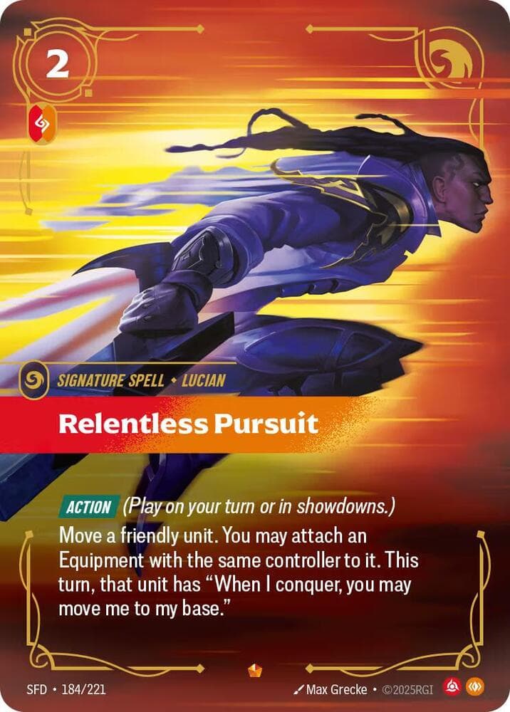 Relentless Pursuit (Spiritforged) #184/221