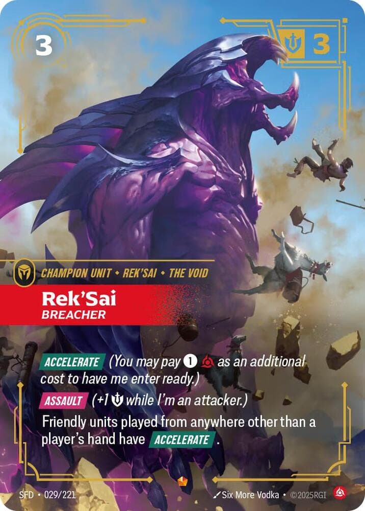 Rek'Sai, Breacher (SFD) #029