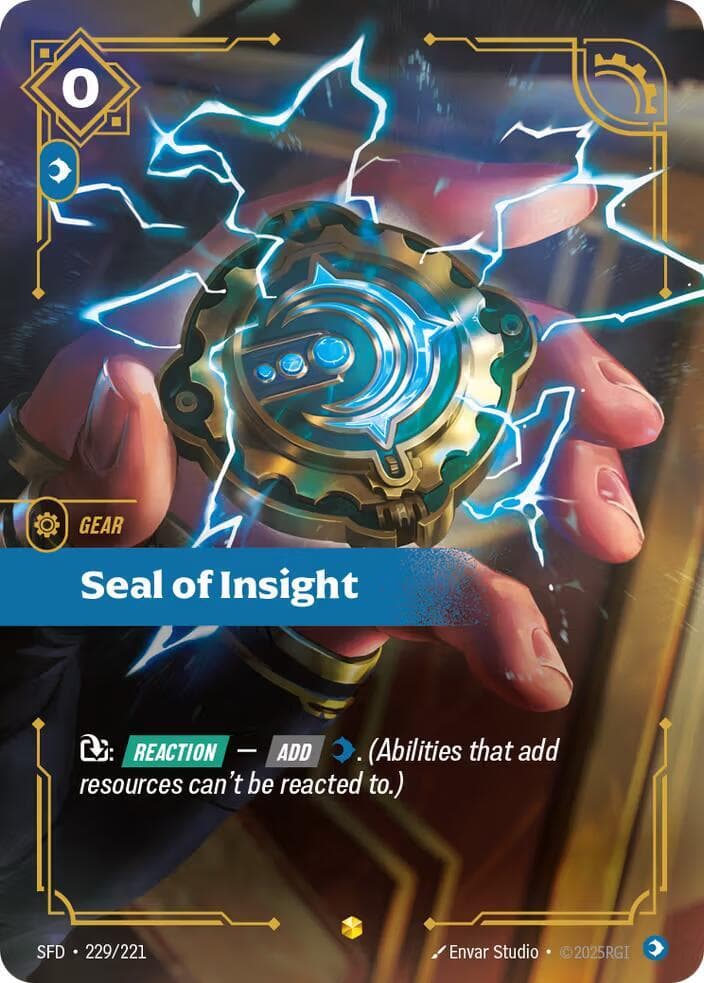 Seal of Insight (Overnumbered) (SFD) #229