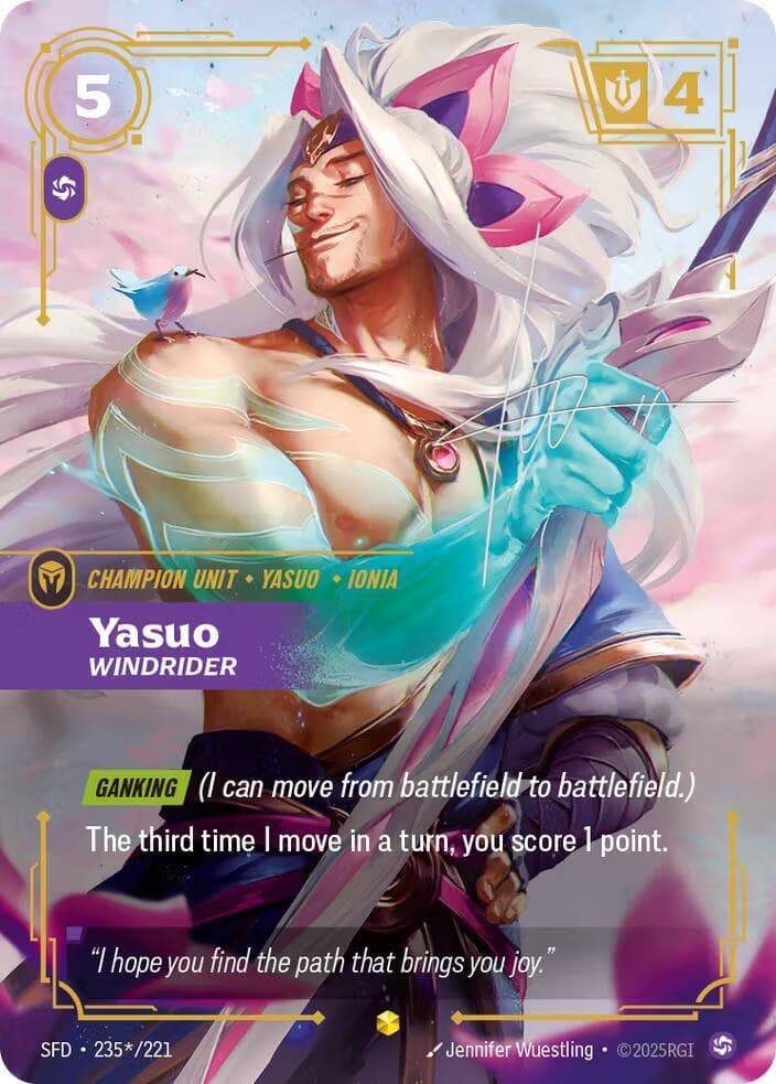 Yasuo, Windrider (Signature) (SFD) #235*