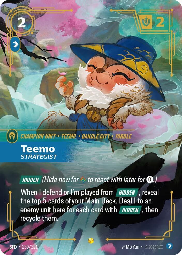 Teemo, Strategist (Overnumbered) (SFD) #230