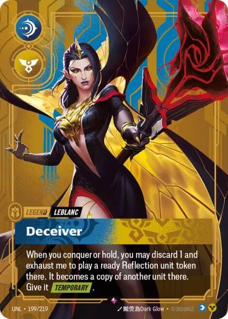 LeBlanc, Deceiver (UNL) #199