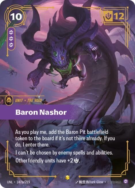 Baron Nashor (Alternate Art) (UNL) #147a