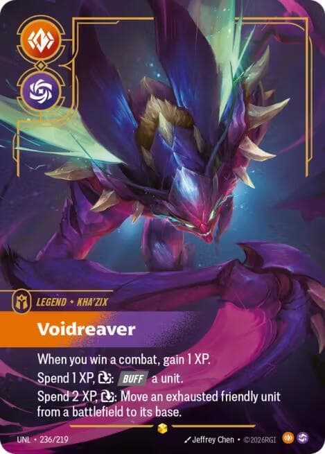 Kha'Zix, Voidreaver (Overnumbered) (UNL) #236