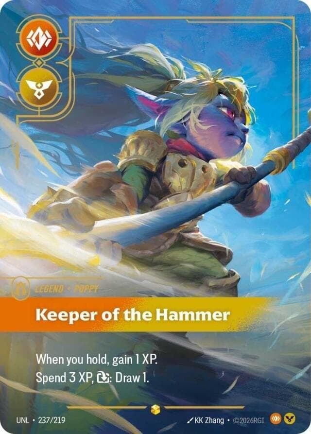 Poppy, Keeper of the Hammer (Overnumbered) (UNL) #237
