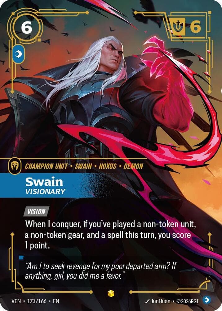 Swain Overnumbered (Vendetta) #173/166