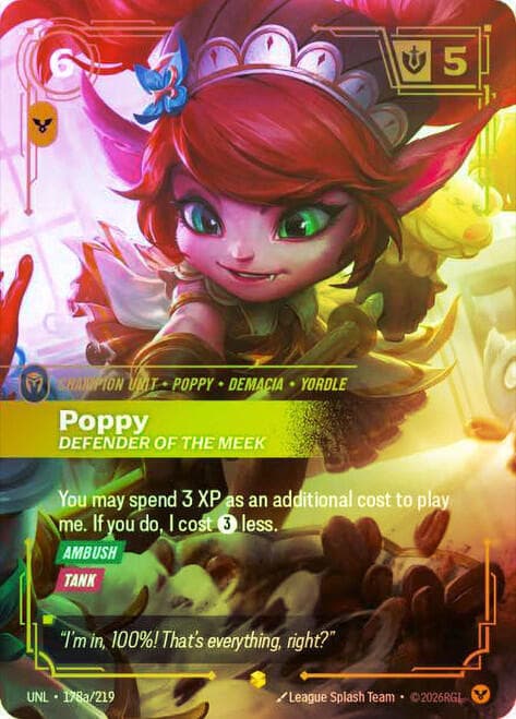 Poppy, Defender of the Meek (Alternate Art) (Promo) #178a
