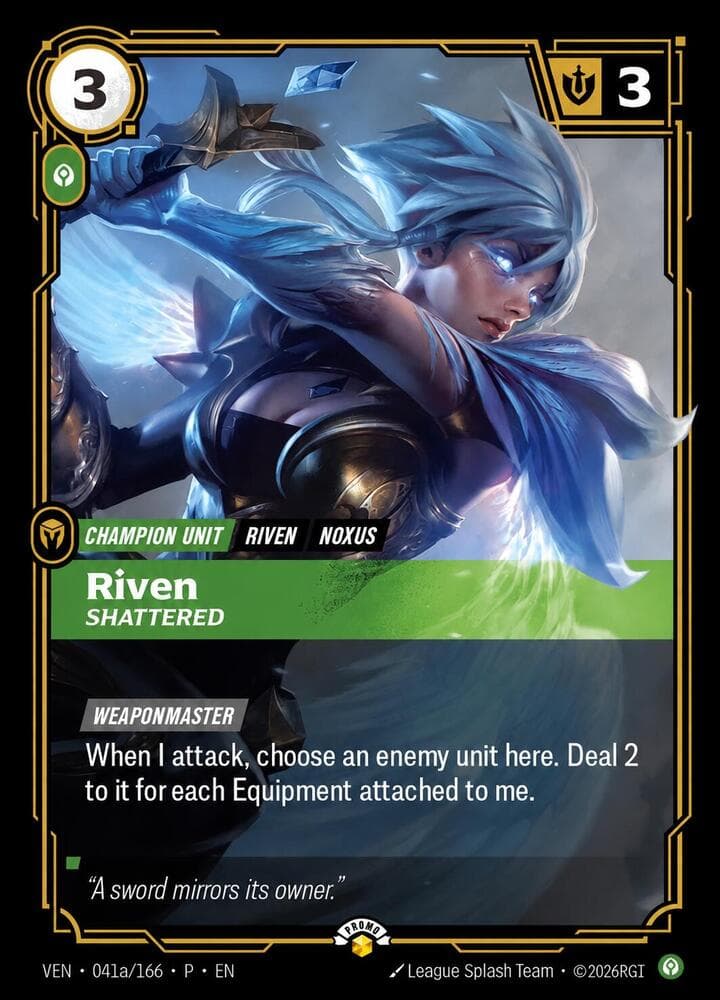 Riven, Shattered (Promo) #041a
