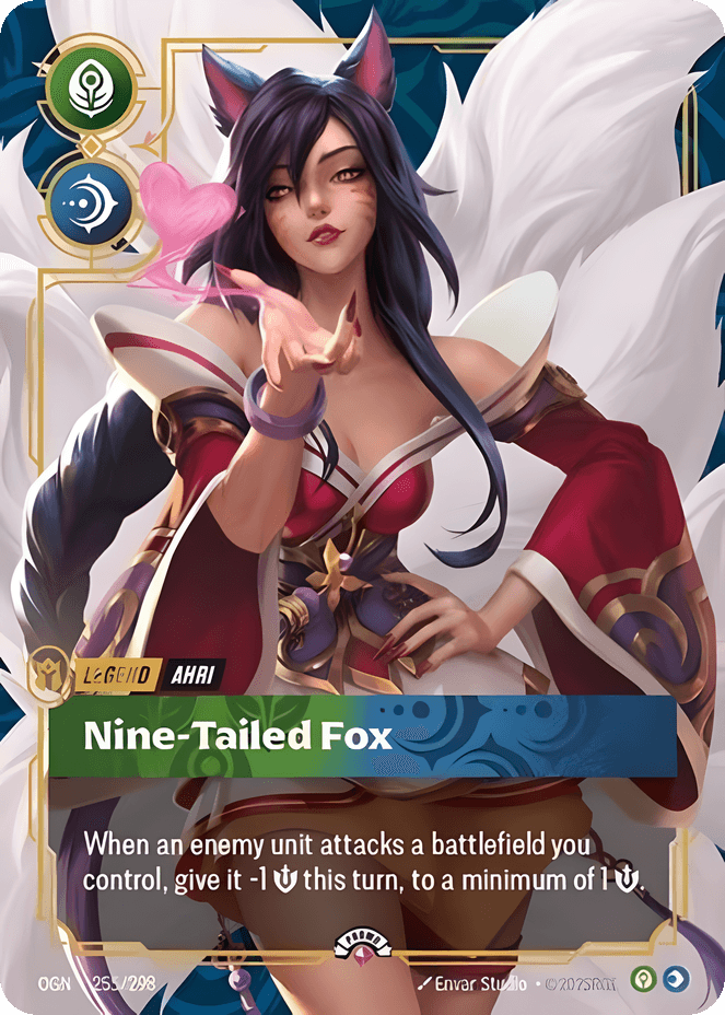 Ahri, Nine-Tailed Fox (Promo) #255 · English
