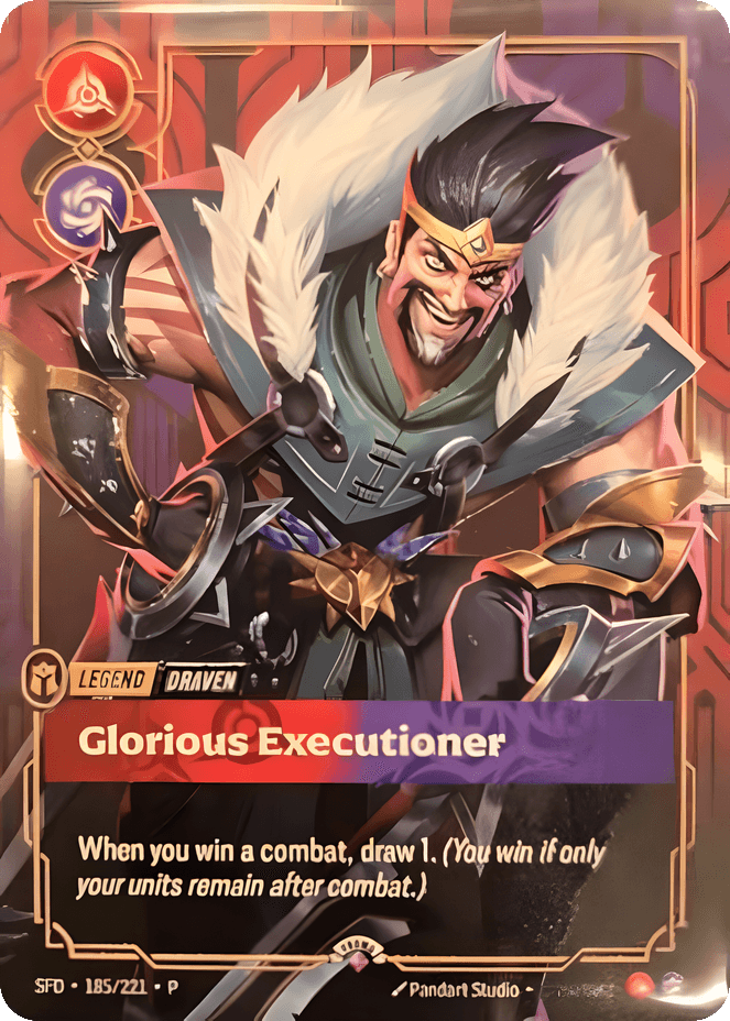 Draven, Glorious Executioner (Metal) (Prize Wall) #185