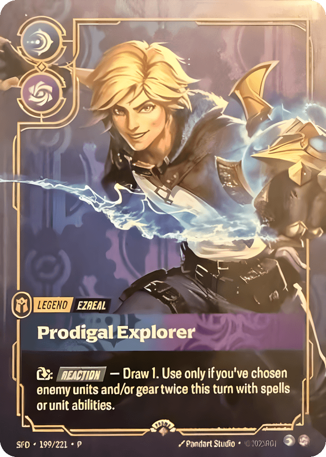 Ezreal, Prodigal Explorer (Metal) (Prize Wall) #199