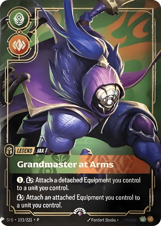 Jax, Grandmaster At Arms (Metal) (Prize Wall) #193