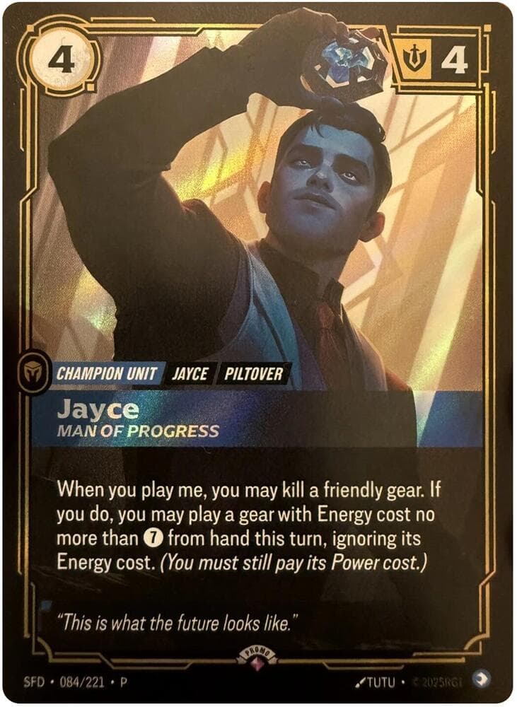 Jayce, Man of Progress (Promo) #084