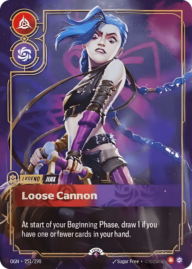 Jinx, Loose Cannon (Metal) (Prize Wall) #251