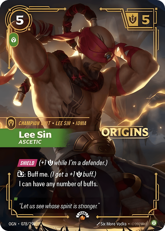 Lee Sin, Ascetic (Promo) #078