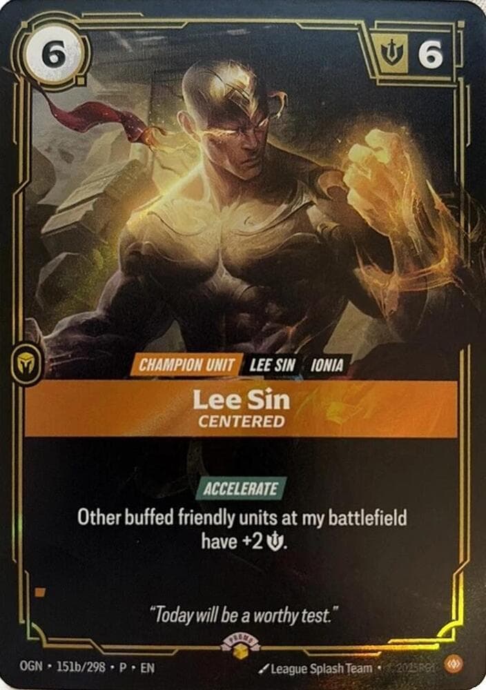 Lee Sin, Centered (Promo) #151b