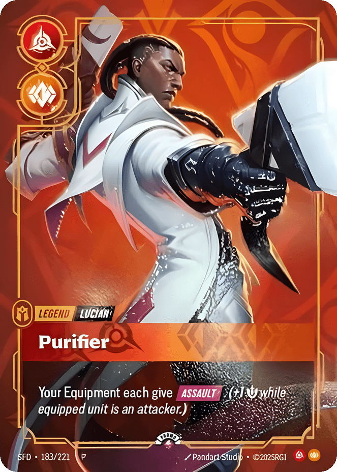 Lucian, Purifier (Metal) (Prize Wall) #183