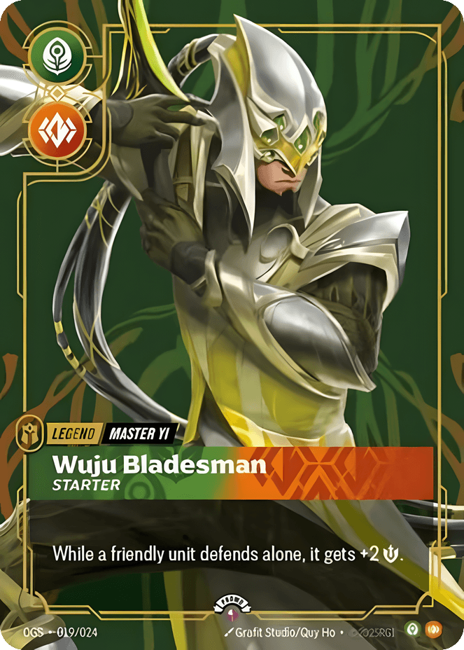 Master Yi, Wuju Bladesman (Promo) #019