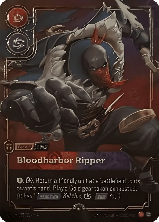 Pyke, Bloodharbor Ripper (Metal) (Prize Wall) #185