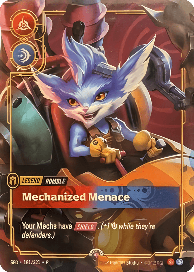 Rumble, Mechanized Menace (Metal) (Prize Wall) #181