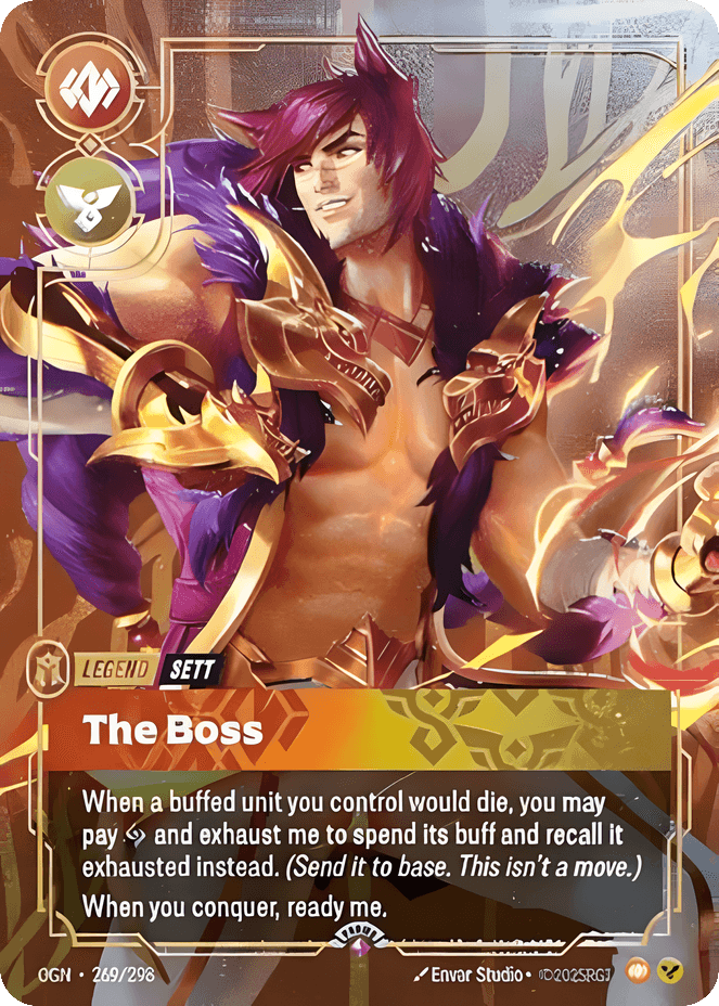 Sett, The Boss (Metal) (Prize Wall) #269
