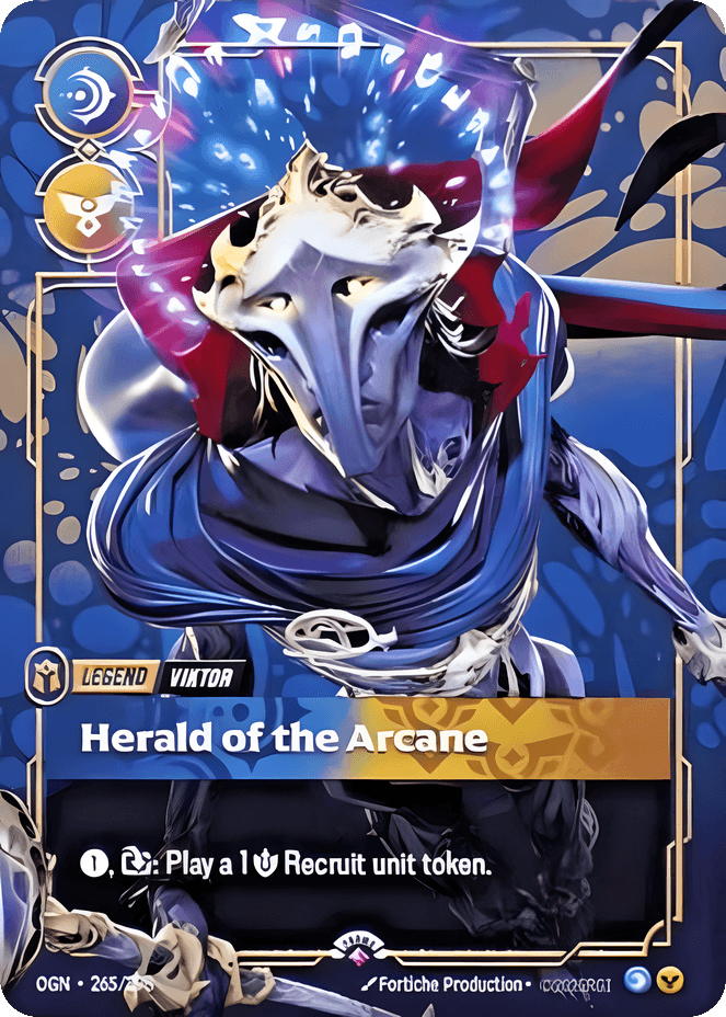 Viktor, Herald of the Arcane (Metal) (Prize Wall) #265
