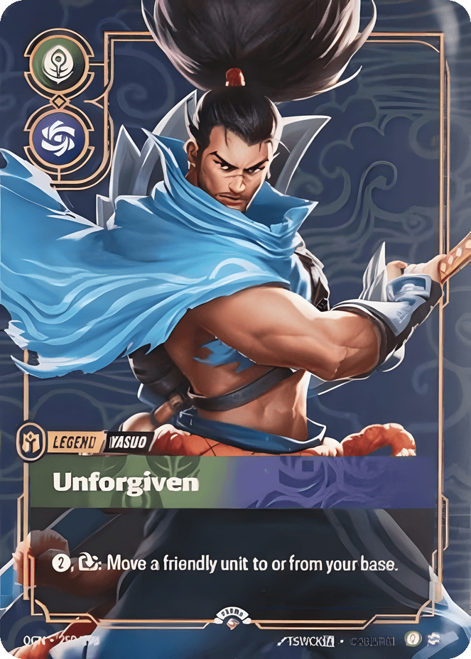 Yasuo, Unforgiven (Metal) (Prize Wall) #259