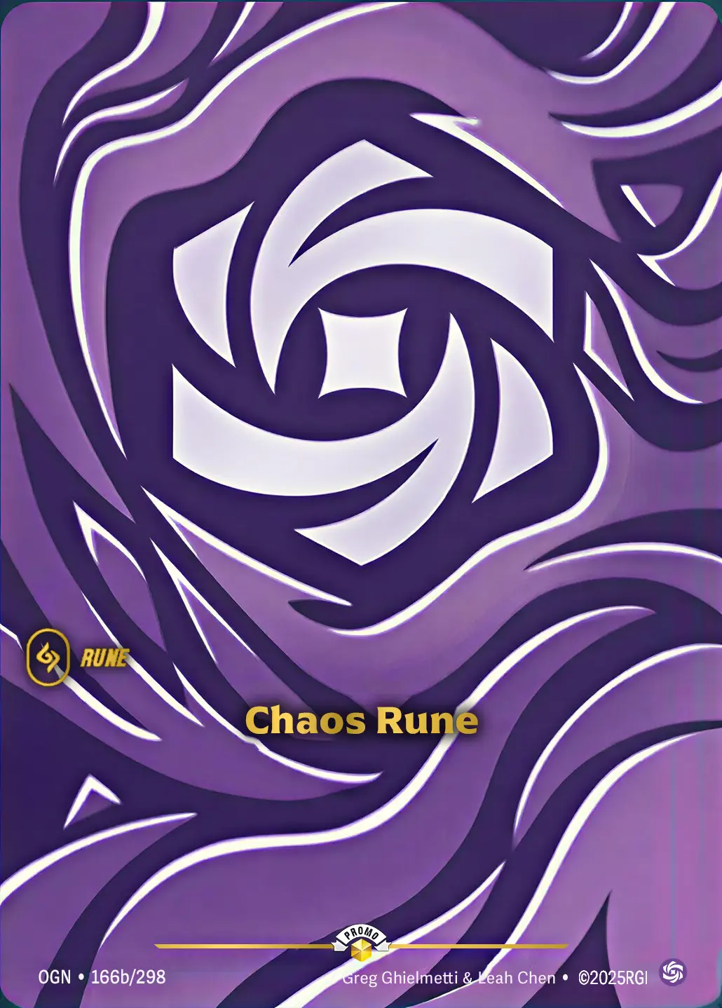 Chaos Rune Alternate Art (Promo) #166b/298