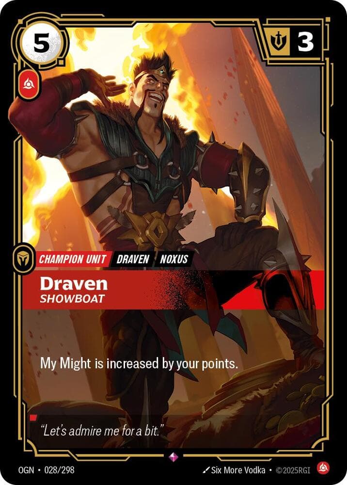 Draven, Showboat (OGN) #028