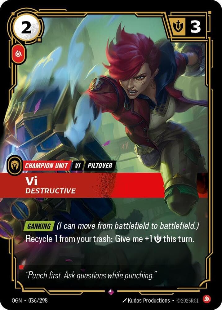 Vi, Destructive (OGN) #036