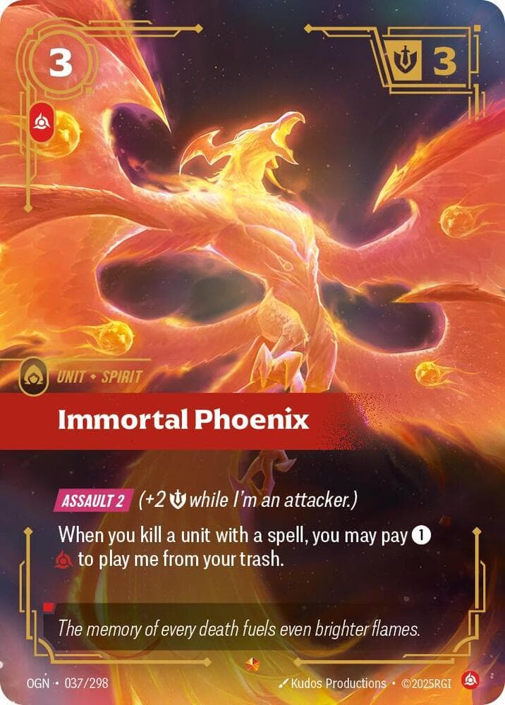 Immortal Phoenix (Origins) #037/298