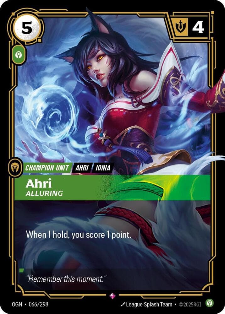 Ahri, Alluring (OGN) #066