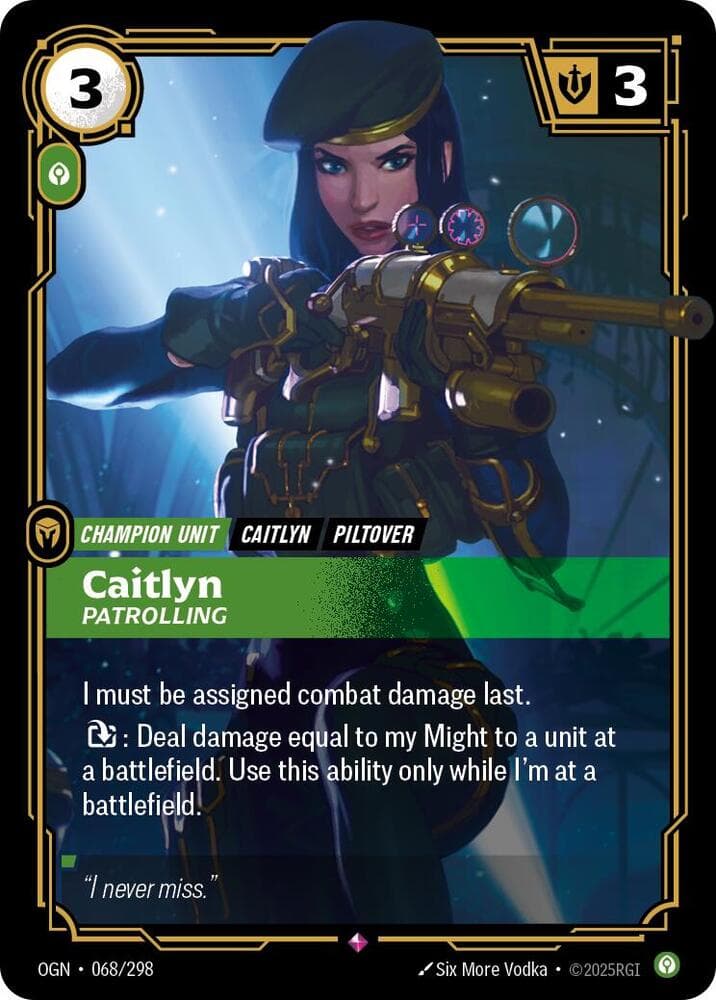 Caitlyn (Origins) #068/298