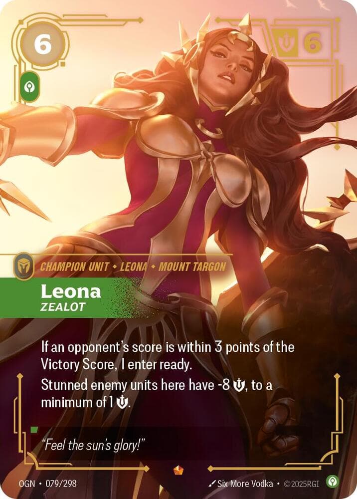 Leona, Zealot (OGN) #079