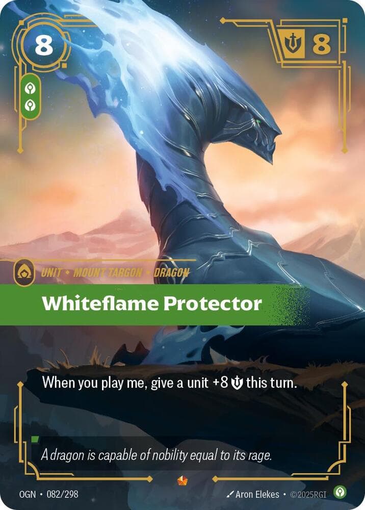 Whiteflame Protector (OGN) #082