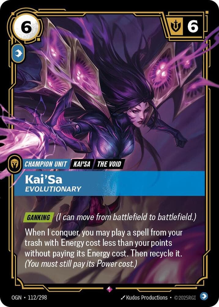 Kai'Sa, Evolutionary (OGN) #112