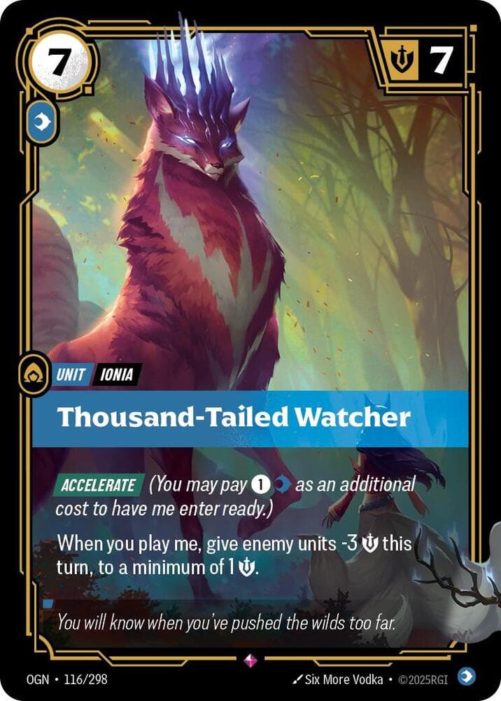 Thousand-Tailed Watcher (OGN) #116