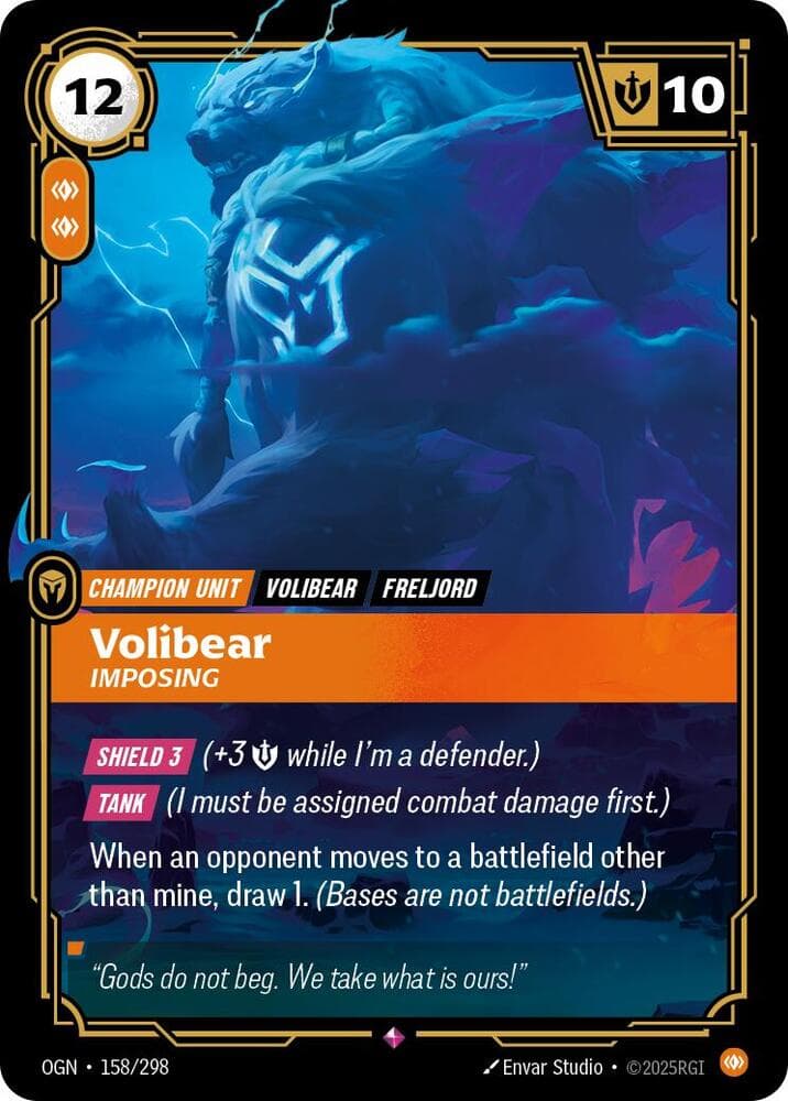 Volibear, Imposing (OGN) #158