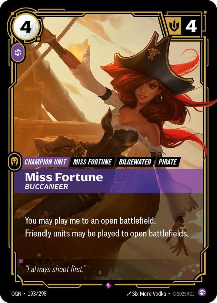 Miss Fortune, Buccaneer (OGN) #193