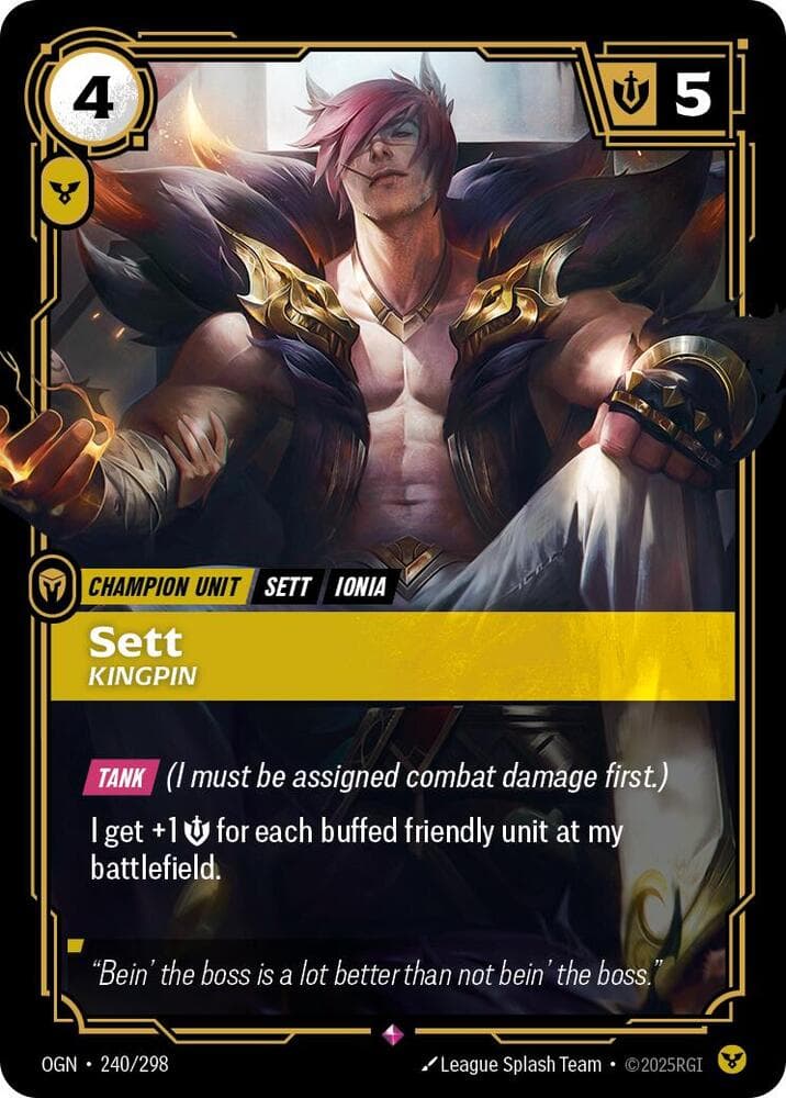 Sett, Kingpin (OGN) #240