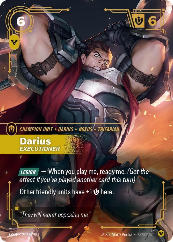 Darius, Executioner (OGN) #243