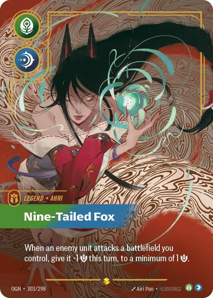 Ahri, Nine-Tailed Fox (Overnumbered) (OGN) #303